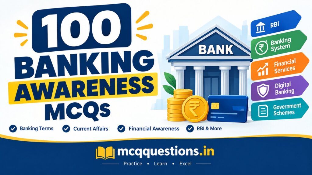 100 Banking Awareness MCQs